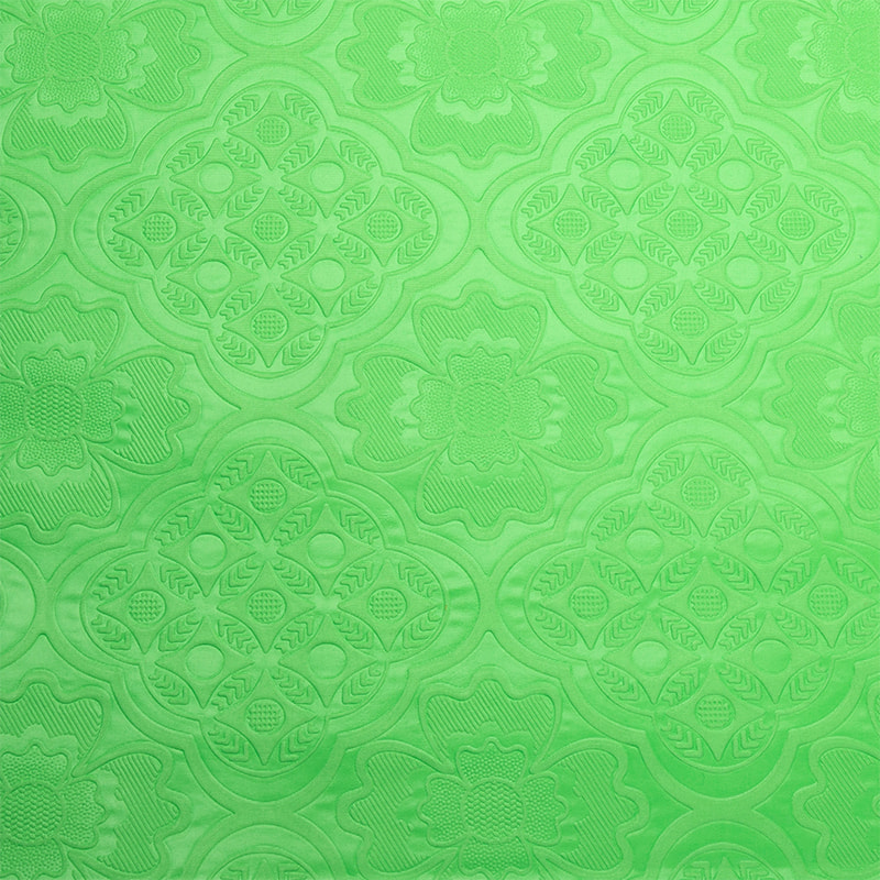 TMIE-06-4 Festett Színek Dombornyomott Bazin Fabric