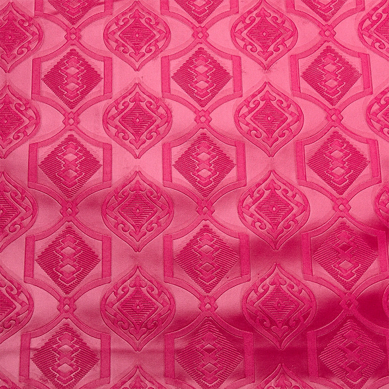 TMIE-06-4 Festett Színek Dombornyomott Bazin Fabric