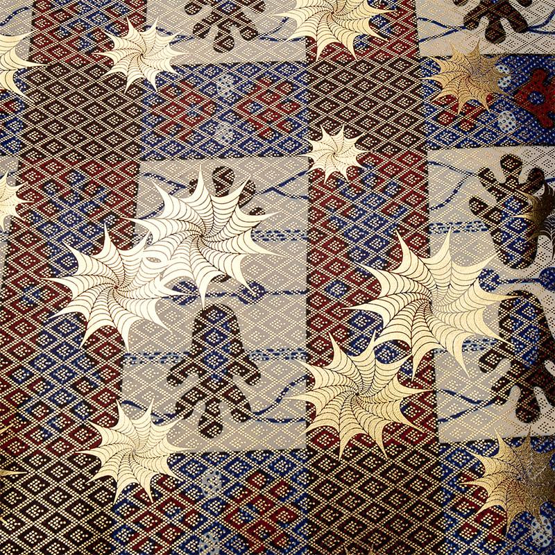 TMIE-06-6 Print Gold Bazin Fabric