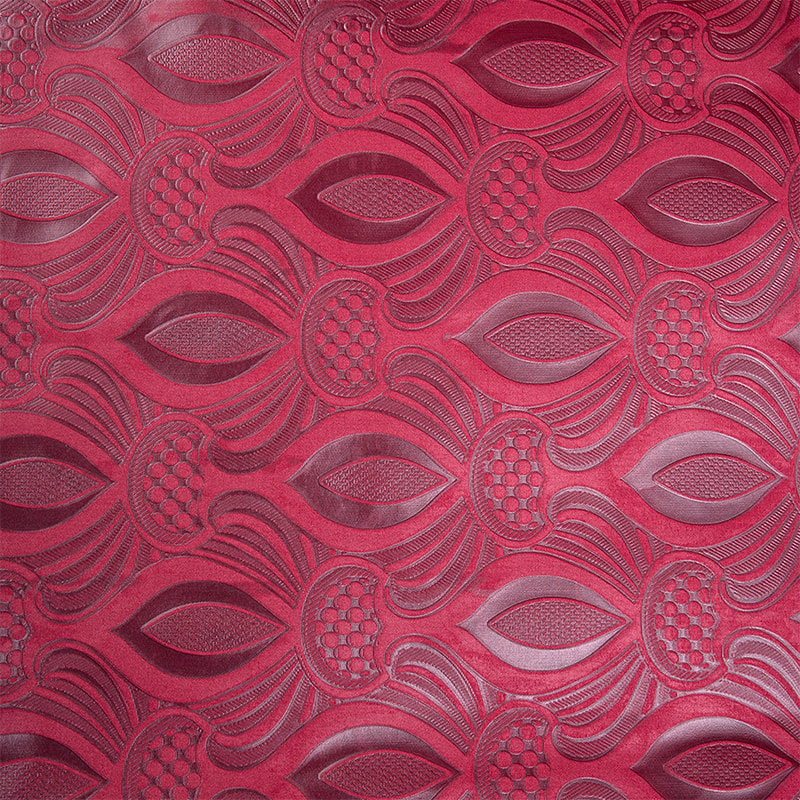 TMIE-06-4 Festett Színek Dombornyomott Bazin Fabric