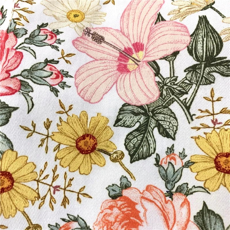 TMIE-08-3-3 120GSM egyedi nyomtatású twill poliészter poplin szövet